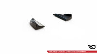 Maxton Design Heckansatz Flaps Diffusor schwarz Hochglanz - Porsche Macan MK1 Facelift