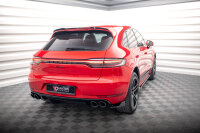 Maxton Design Rear Side Splitters gloss black - Porsche Macan MK1 Facelift