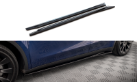 Maxton Design Side Skirts Diffusers for V.1 gloss black -...