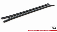 Maxton Design Side Skirts Diffusers for V.2 gloss black - Tesla Model Y