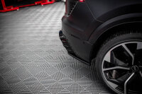 Maxton Design Heckansatz Flaps Diffusor V.2 schwarz Hochglanz - Audi RSQ8 MK1