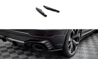 Maxton Design Rear Side Splitters V.2 gloss black - Audi...