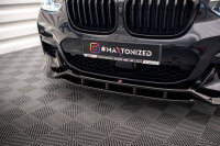 Maxton Design Front Splitter gloss black - BMW X3 M40d G01