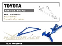 Hardrace Domstrebe vorn oben 2-Punkt - 21+ Subaru BRZ ZD8 / 21+ Toyota GR86 ZN8