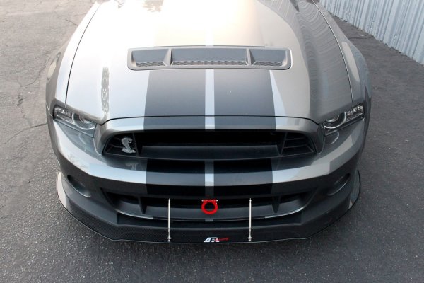 apr front splitter mustang