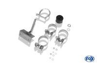 FOX Endschalldämpfer in den originalen Endrohren - 11+ Citroen DS5