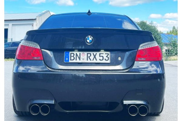 FOX Endschalldämpfer Ausgang rechts/links - 2x90 Typ 10 M5-Optik - BMW 5er Serie E60/61 520i/523i/525i/530i