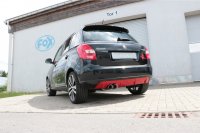 FOX Endschalldämpfer - 2x76 Typ 25 - 00+ Skoda Fabia...