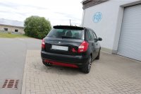 FOX Endschalldämpfer - 2x76 Typ 25 - 00+ Skoda Fabia 6Y Limousine