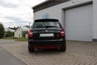 FOX Endschalldämpfer - 160x90 Typ 38 - 00+ Skoda Fabia 6Y Limousine