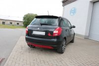 FOX Endschalldämpfer - 160x90 Typ 38 - 00+ Skoda Fabia 6Y Limousine