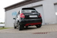 FOX final silencer - 160x90 Typ 38 - 00+ Skoda Fabia 6Y Limousine