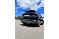 FOX Final Silencer 4x90 type 14 with black cover 4x100mm - 20+ Hyundai Tucson NX4E