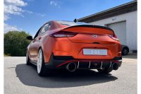 FOX Tailpipes fits to original final silencer - 1x 160 Typ 10 right/left - 16+ Hyundai i30N PDE/PD Fastback Facelift