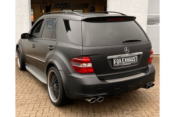 FOX Endschalldämpfer 2x115x85 Typ 44 - Mercedes M-Klasse W164