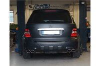 FOX Endschalldämpfer 2x115x85 Typ 44 - Mercedes M-Klasse W164