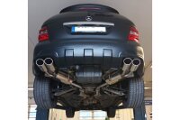 FOX Endschalldämpfer 2x115x85 Typ 44 - Mercedes M-Klasse W164