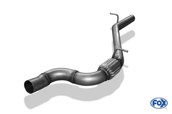 FOX front silencer replacement pipe - 20+ Cupra Formentor KM7 4x4