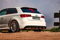 FOX Endschalldämpfer 2x90 Typ 25 - 14+ Audi A3 8V Sportback Quattro