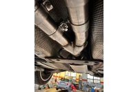 FOX front silencer - 06+ BMW 5 Series E60...