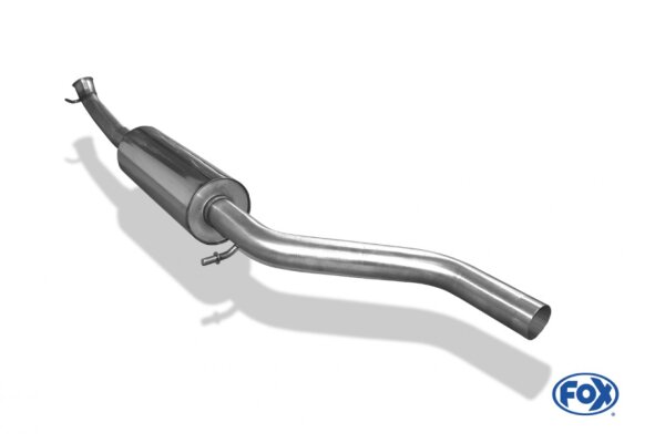 FOX Front Silencer - 12+ Mercedes GLA X156