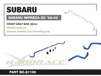 Hardrace Front Sway Bar 22 mm - 92-00 Subaru Impreza...