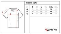 Maxton Design® White T-Shirt Men S