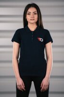 Maxton Design® Navy Blue Polo Shirt Damen XL