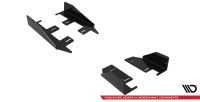 Maxton Design Seitenschweller Flaps schwarz Hochglanz - Audi RS3 Limousine 8Y