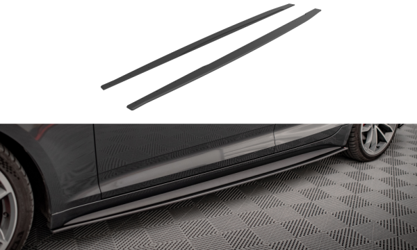 Maxton Design Street Pro side skirts approach black - Audi A5 S-Line / S5 Sportback F5