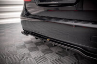 Maxton Design Mittlerer Diffusor DTM Look schwarz Hochglanz - Mercedes-Benz B W246 Facelift