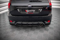 Maxton Design Street Pro Rear bumper black-red - Ford Fiesta ST MK6