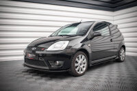 Maxton Design Street Pro Seitenschweller Ansatz schwarz + Flaps schwarz Hochglanz - Ford Fiesta ST MK6