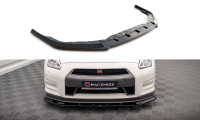 Maxton Design Front Ansatz schwarz Hochglanz - Nissan GTR...