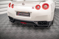 Maxton Design Middle Diffusor DTM Look black gloss - Nissan GTR R35 Facelift