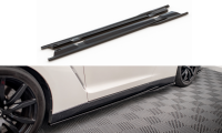 Maxton Design side skirts approach black gloss - Nissan GTR R35 Facelift