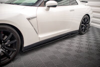 Maxton Design side skirts approach black gloss - Nissan GTR R35 Facelift