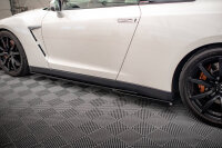 Maxton Design side skirts approach black gloss - Nissan GTR R35 Facelift