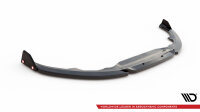 Maxton Design Front Ansatz V.1 + Flaps schwarz Hochglanz - Toyota Yaris MK4