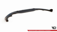 Maxton Design Front Ansatz V.1 + Flaps schwarz Hochglanz - Toyota Yaris MK4