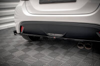 Maxton Design Middle Diffusor V.1 + Flaps black gloss - Toyota Yaris MK4