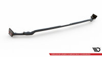 Maxton Design Mittlerer Diffusor V.1 + Flaps schwarz Hochglanz - Toyota Yaris MK4