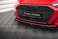 Maxton Design Front Ansatz V.2 schwarz Hochglanz - Audi A3 8Y