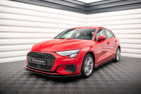 Maxton Design Street Pro Front approach red + black gloss Flaps - Audi A3 8Y