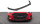 Maxton Design Street Pro Front Ansatz rot + schwarz Hochglanz Flaps - Audi A3 8Y