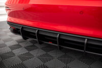 Maxton Design Street Pro Rear bumper black-red - Audi A3...