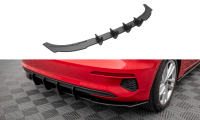 Maxton Design Street Pro Rear bumper black-red - Audi A3...