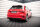 Maxton Design Robuste Racing Diffusor schwarz-rot + Flaps schwarz Hochglanz - Audi A3 Sportback 8Y