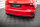 Maxton Design Robuste Racing Diffusor schwarz-rot + Flaps schwarz Hochglanz - Audi A3 Sportback 8Y