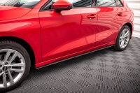 Maxton Design Street Pro side skirts approach red - Audi...